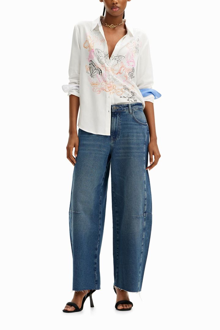 Light butterfly shirt | Desigual