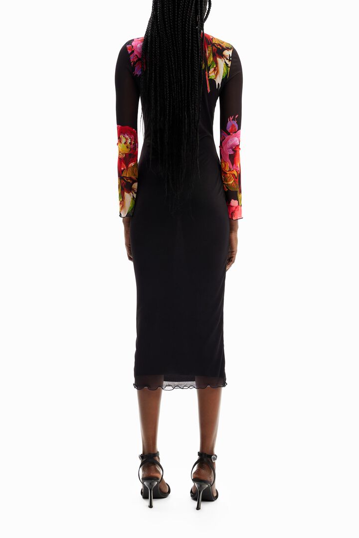 Vestido tul flores M. Christian Lacroix | Desigual