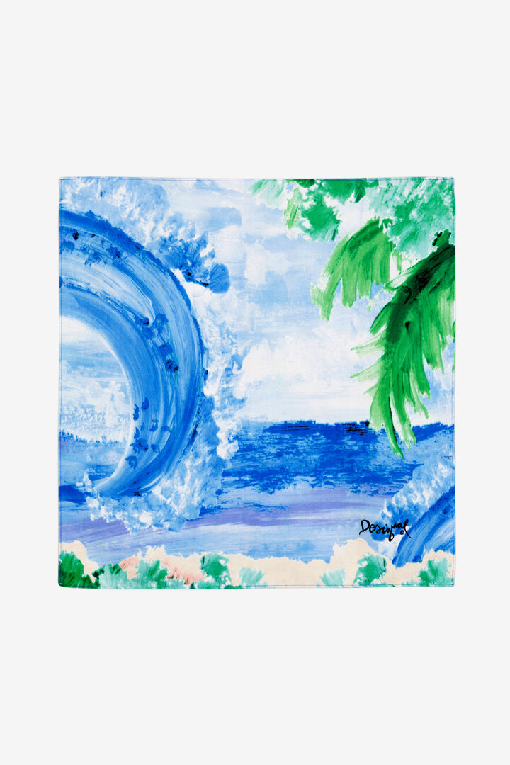 Square Bandana Landscape Ocean | Desigual