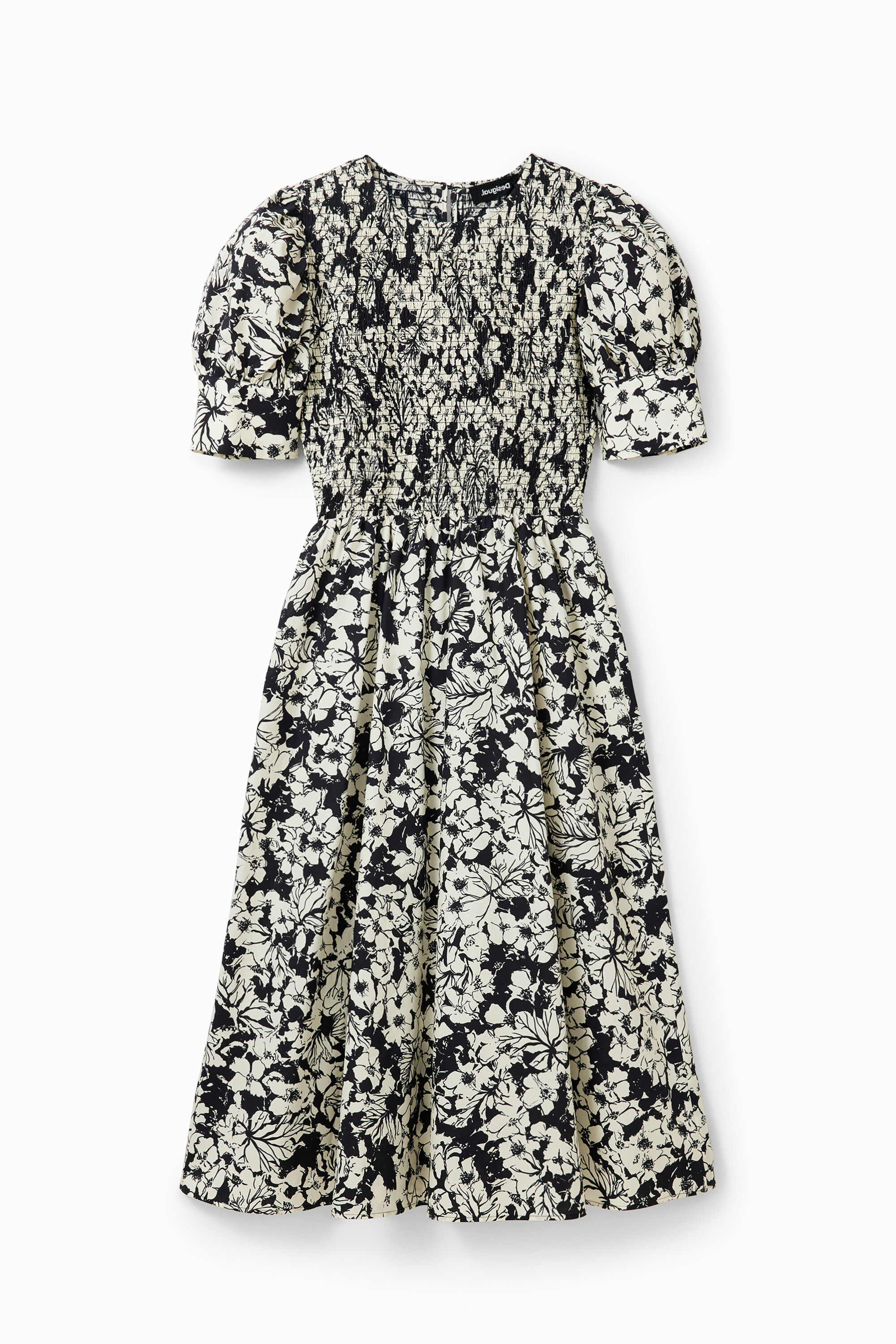 Midikleid Blumen
