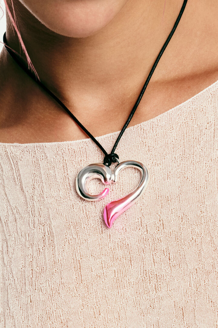 HEART PENDANT CORD ZALIO | Desigual