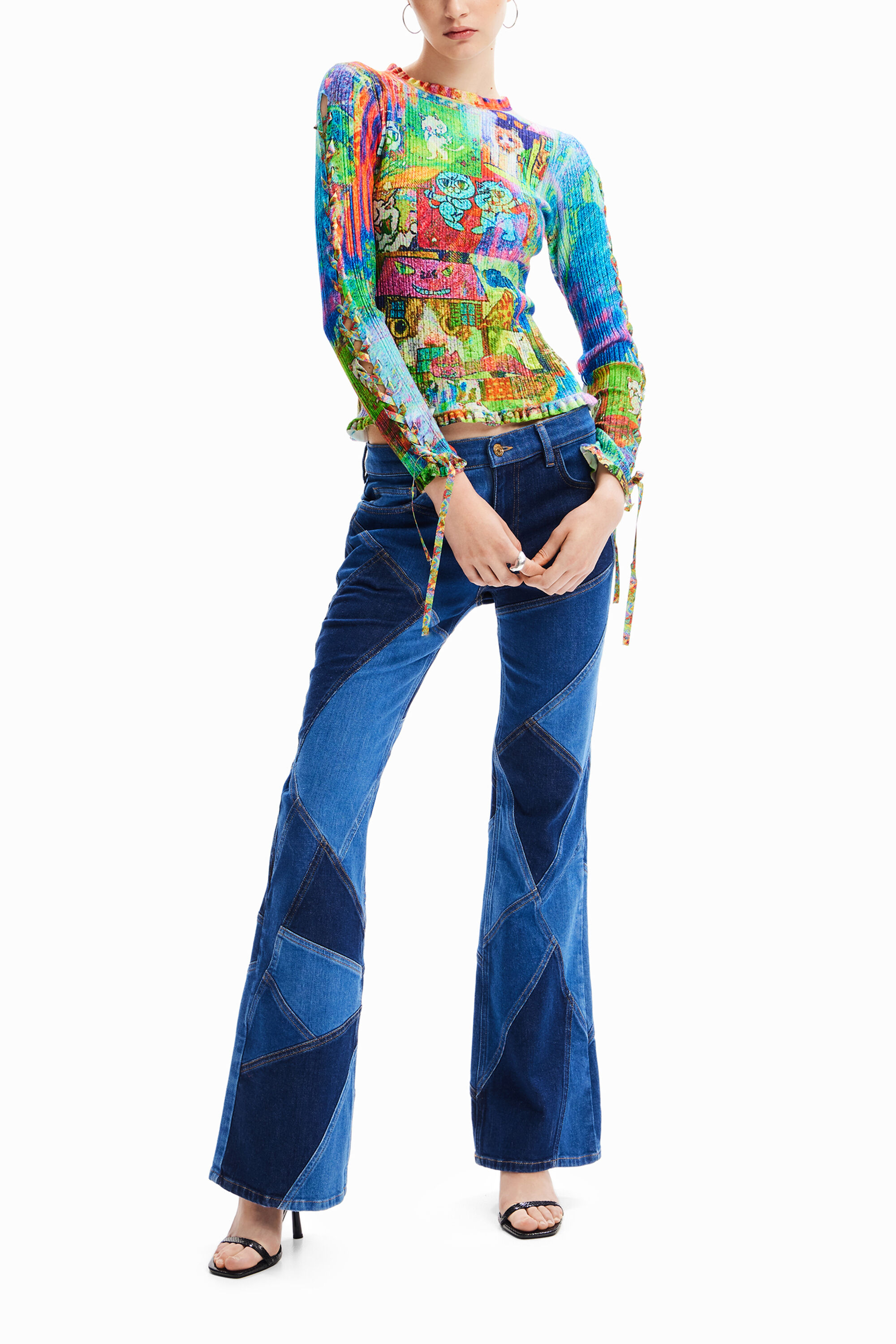 レディース María Escoté ネコ リブ編みセーター I Desigual.com