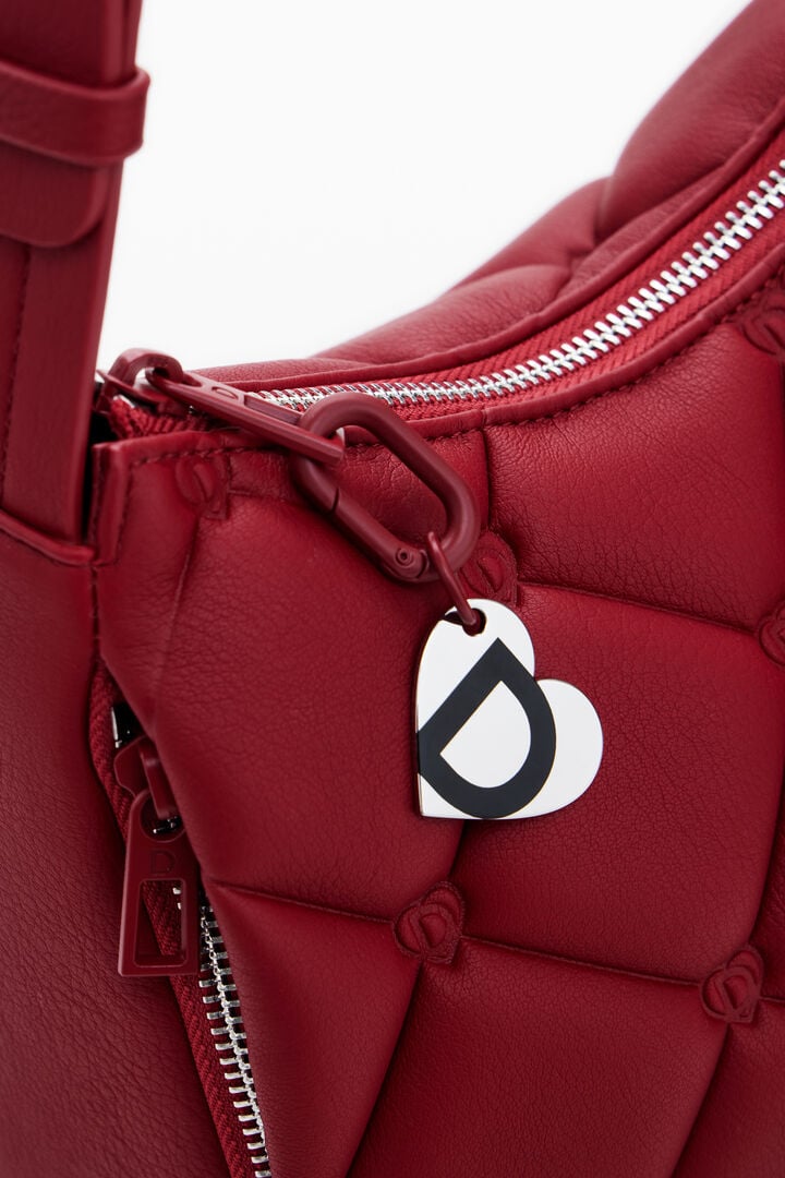 Medium quilted effect bag | Desigual