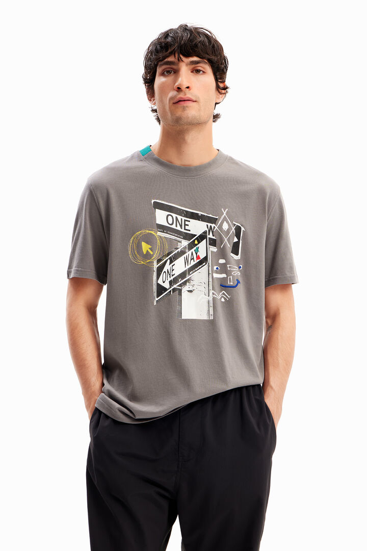 Arty New York T-shirt | Desigual