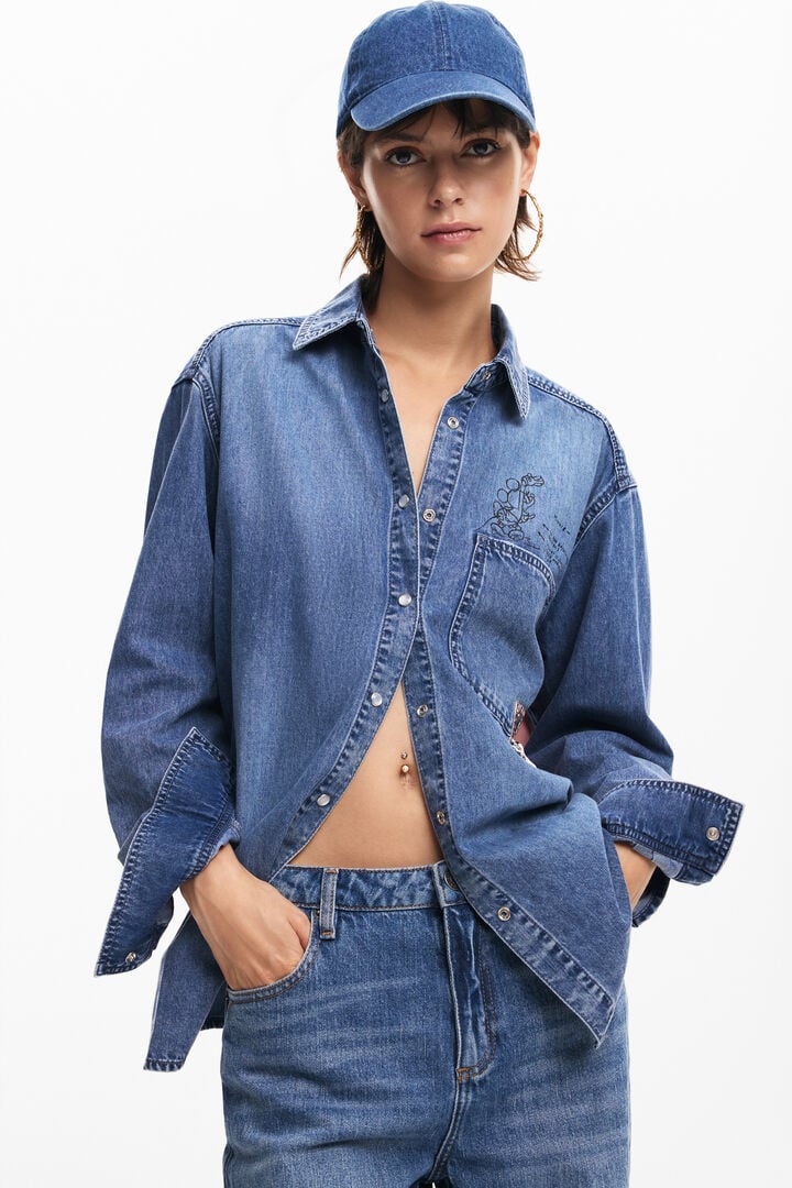 Mickey Mouse denim shirt | Desigual
