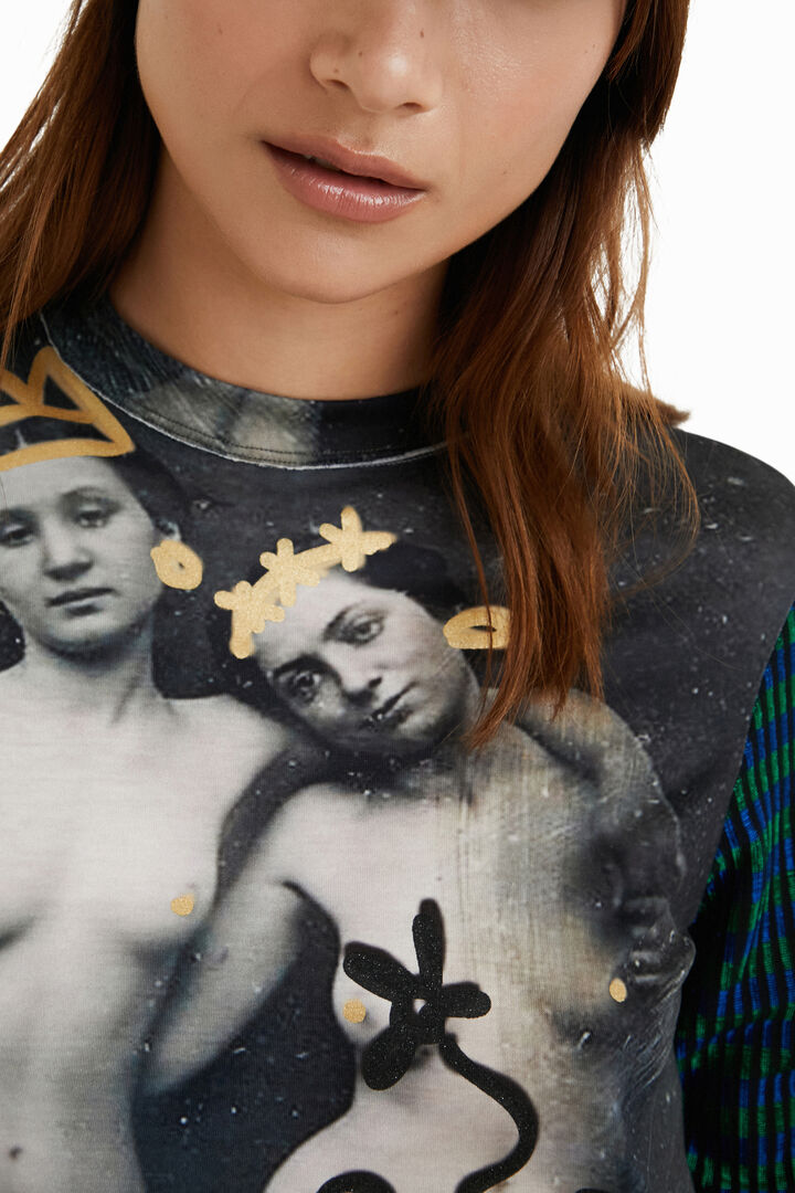 Slim arty T-shirt | Desigual