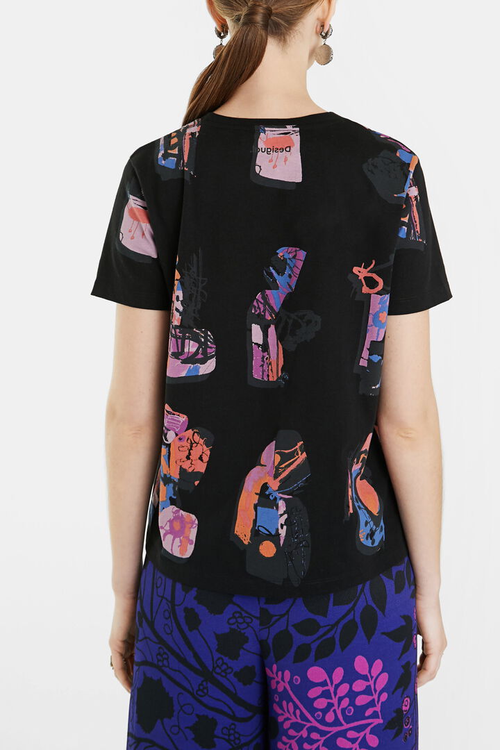 T-shirt folgada 100% algodão | Desigual