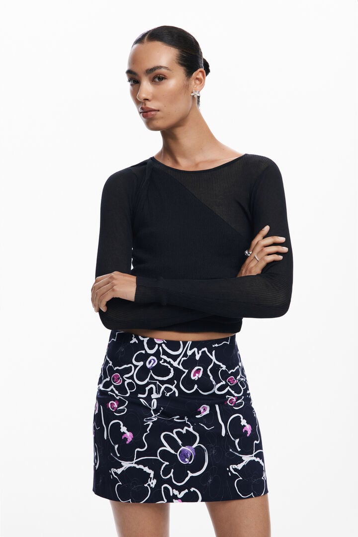 Minifalda flores | Desigual