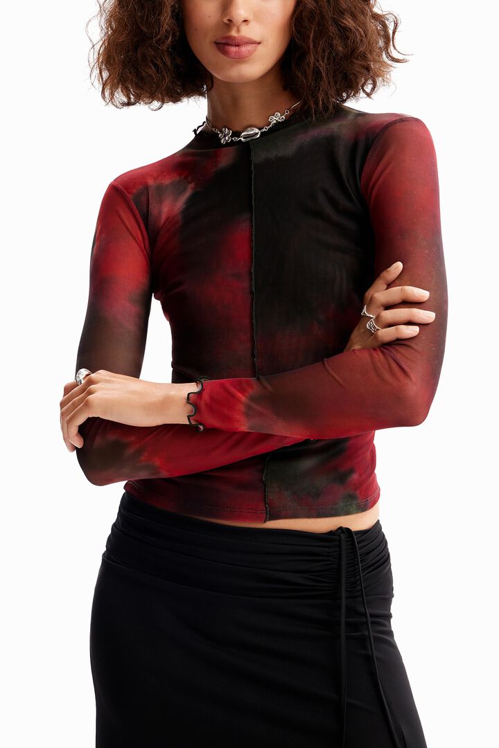 Camiseta tul acuarela | Desigual