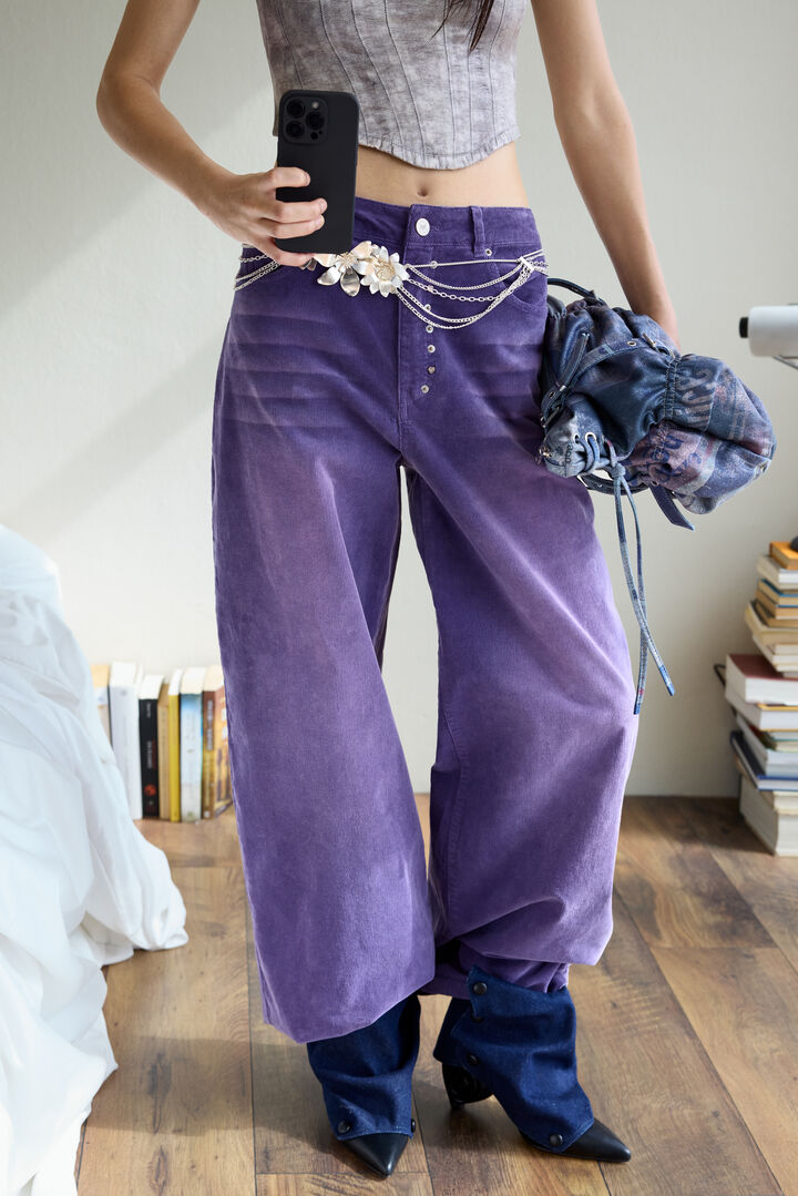 Gradient denim pants | Desigual