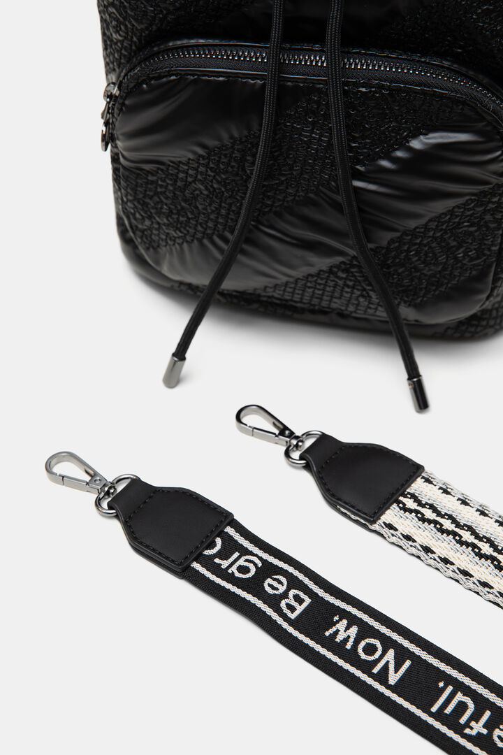 Raffbare Beuteltasche Steppstoff | Desigual