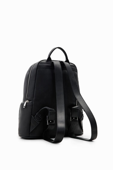 Midsize half-logo backpack | Desigual