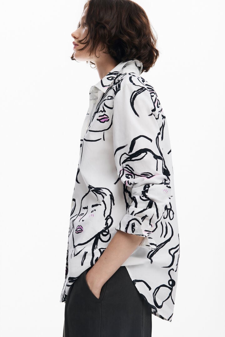 Face print shirt | Desigual