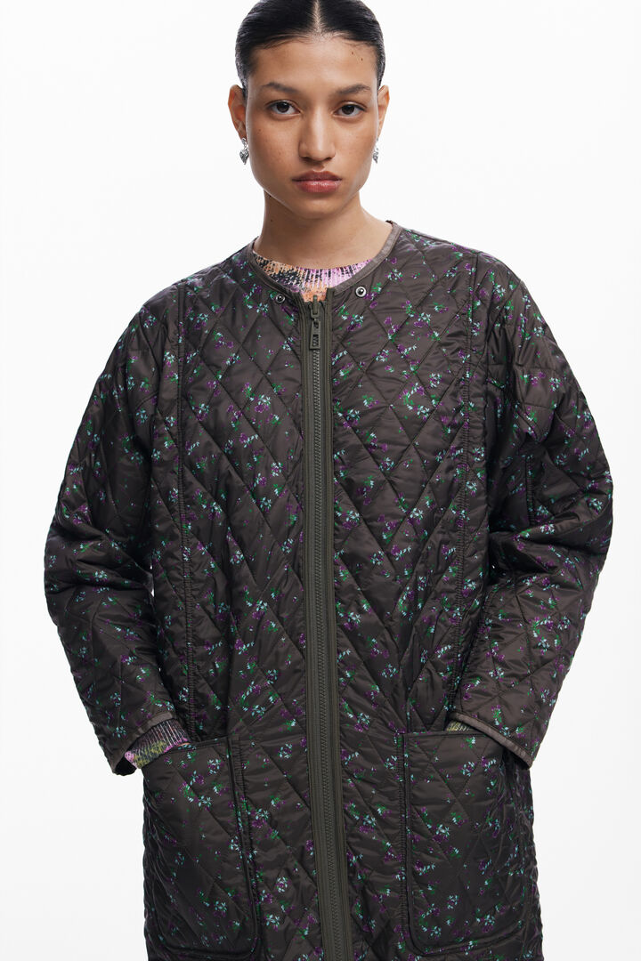 Abrigo largo acolchado | Desigual