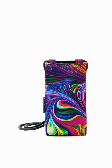 Psychedelic wallet smartphone holder | Desigual