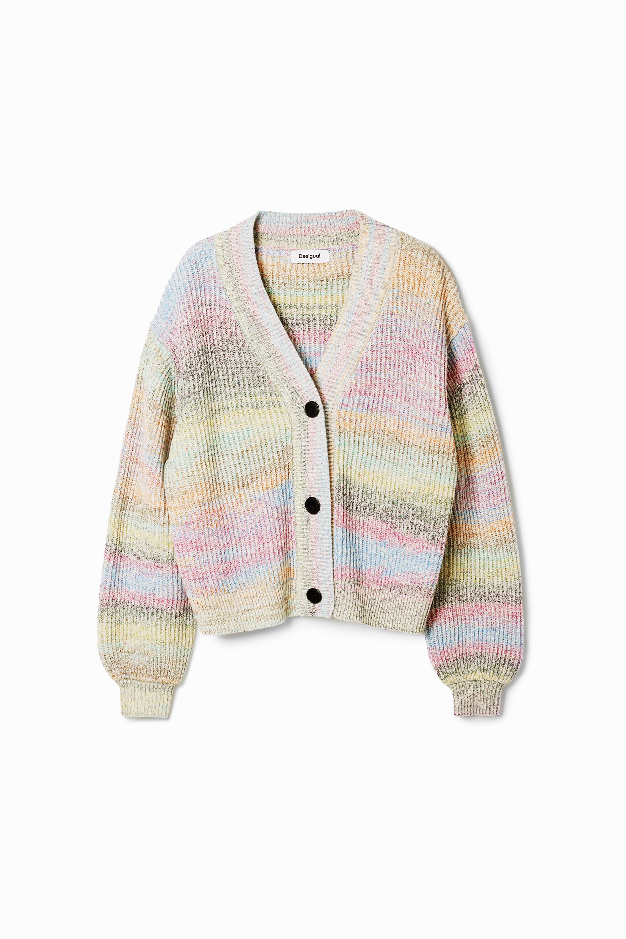 Cárdigan multicolor