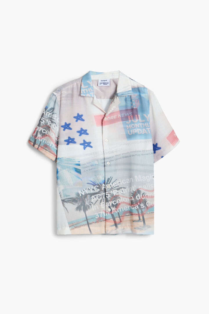 Printed American Magic Shirt