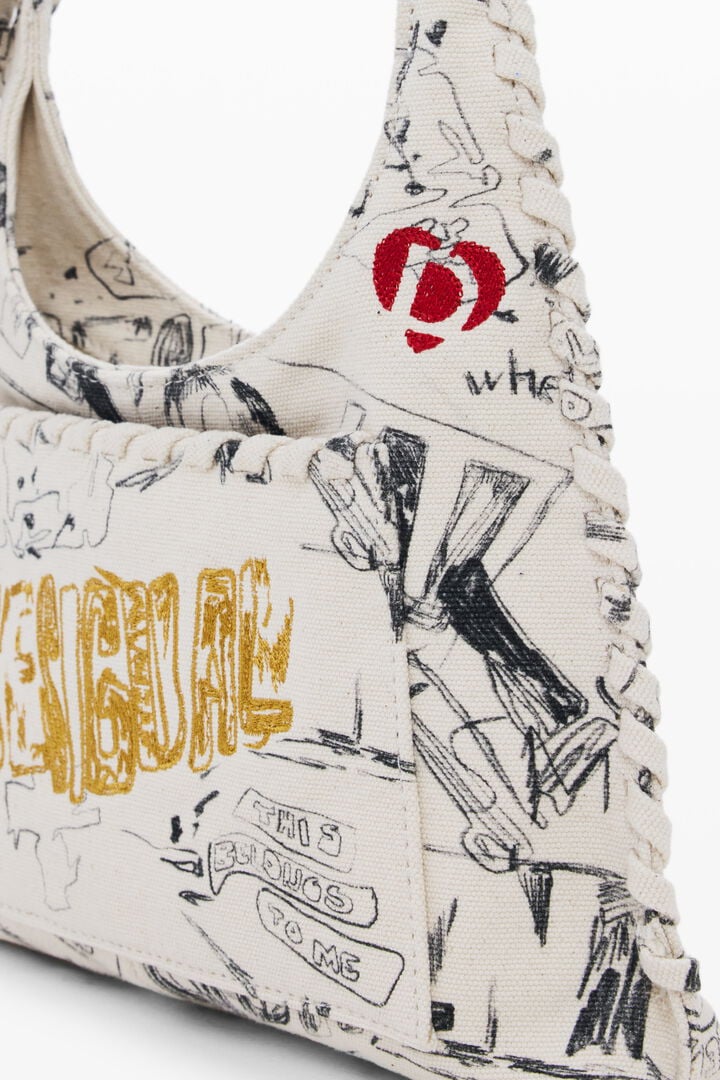 Medium bag with lettering | Desigual