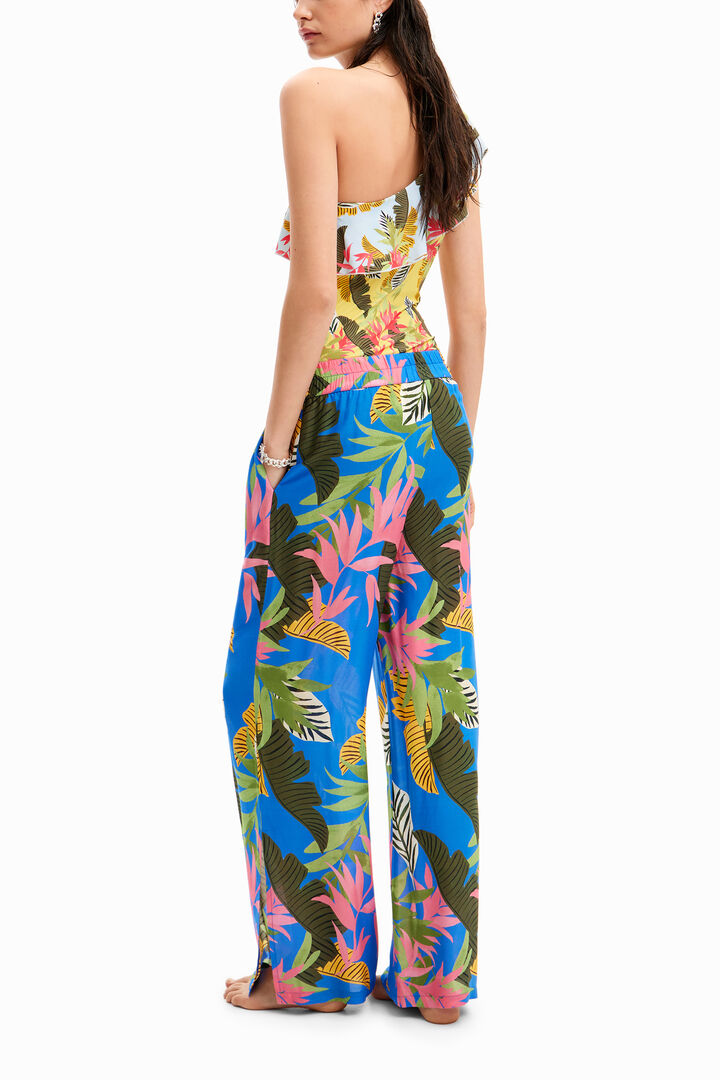 Tropical long trousers | Desigual