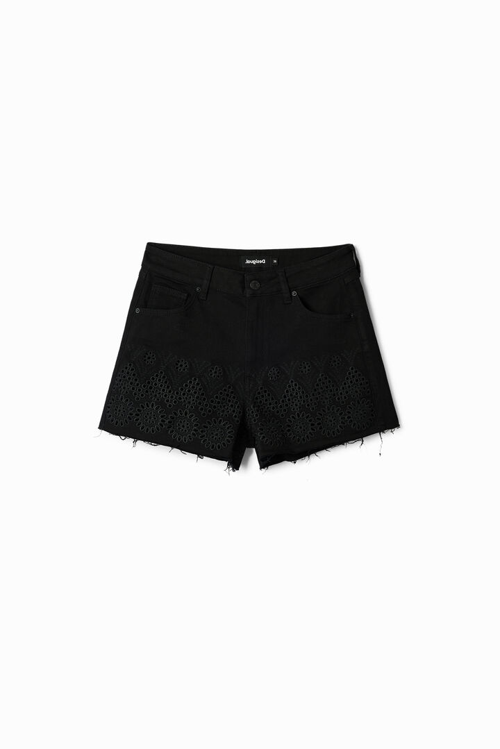 Shorts vaqueros bordados | Desigual