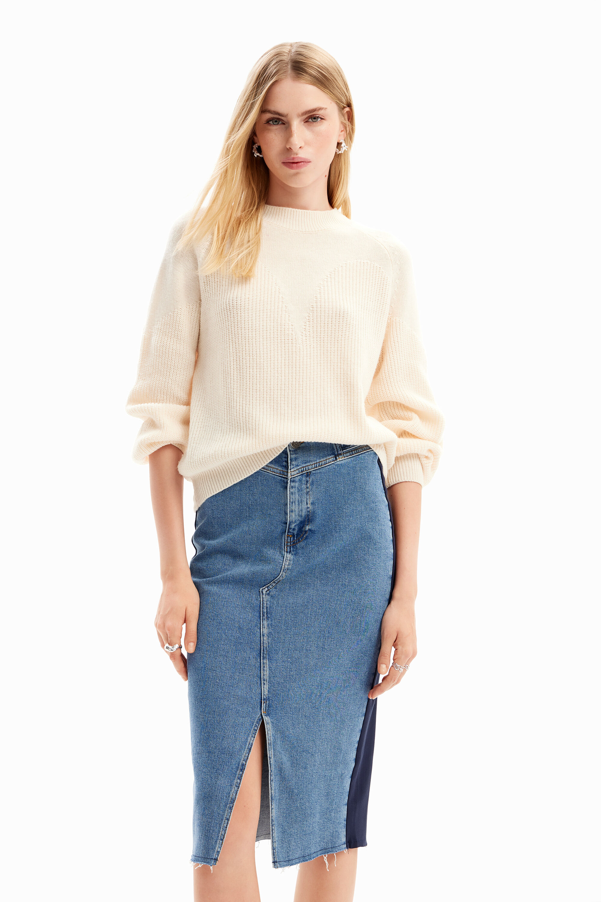 Desigual store denim skirt