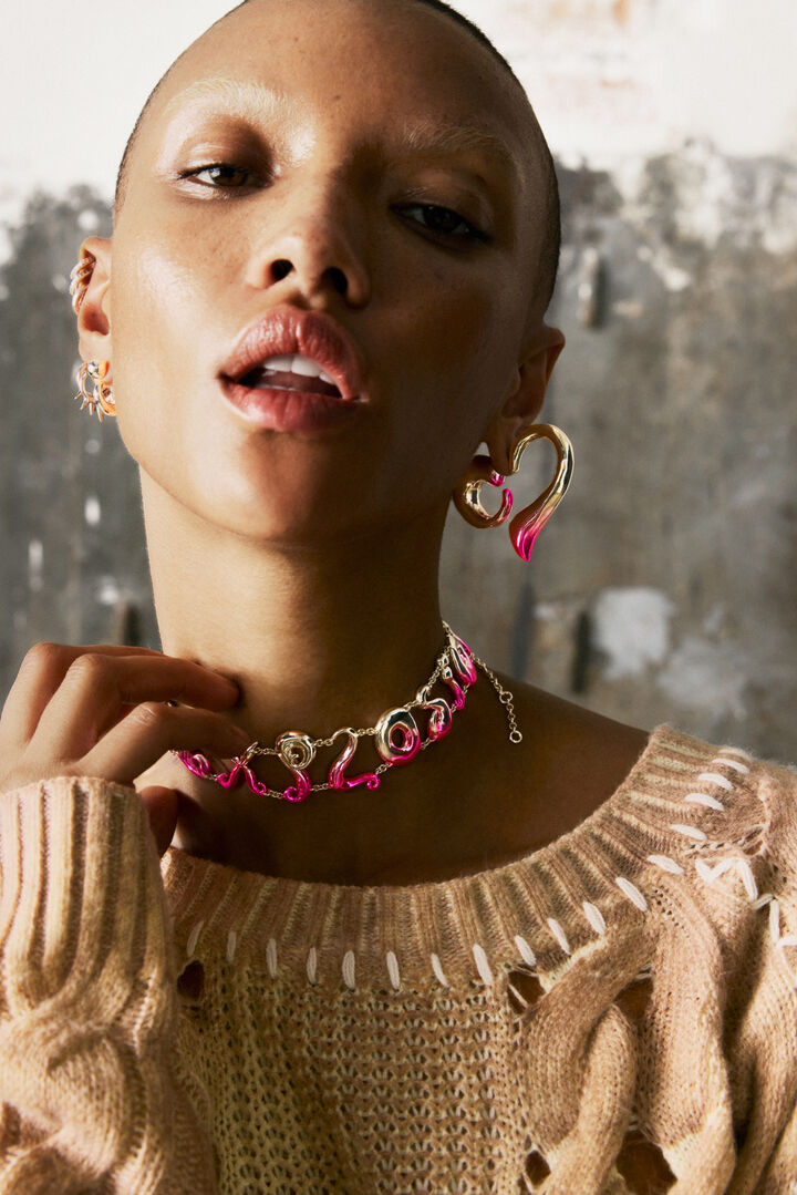 ZALIO HEART EARRINGS | Desigual