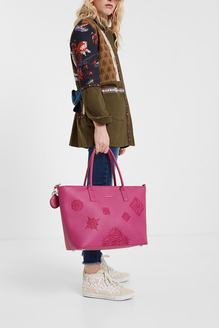 Parka sahariana patch estampados | Desigual