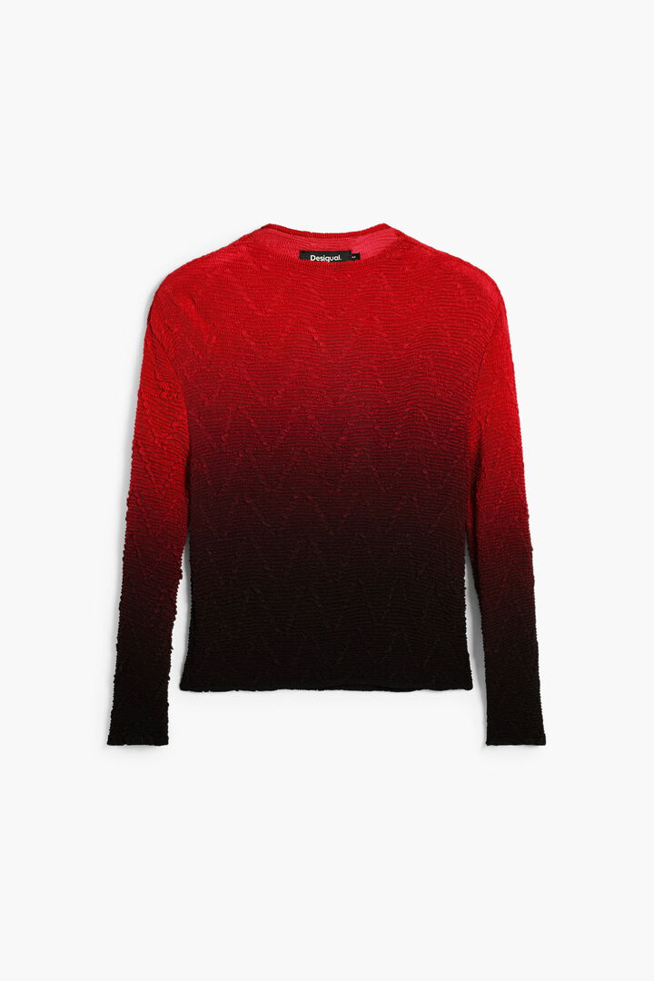 Bluse mit Farbverlaufstruktur | Desigual