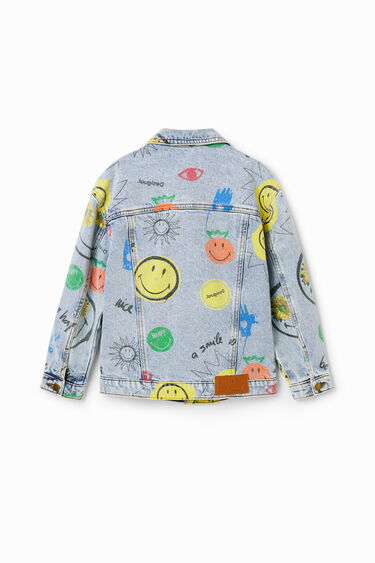 Smiley® denim jacket | Desigual