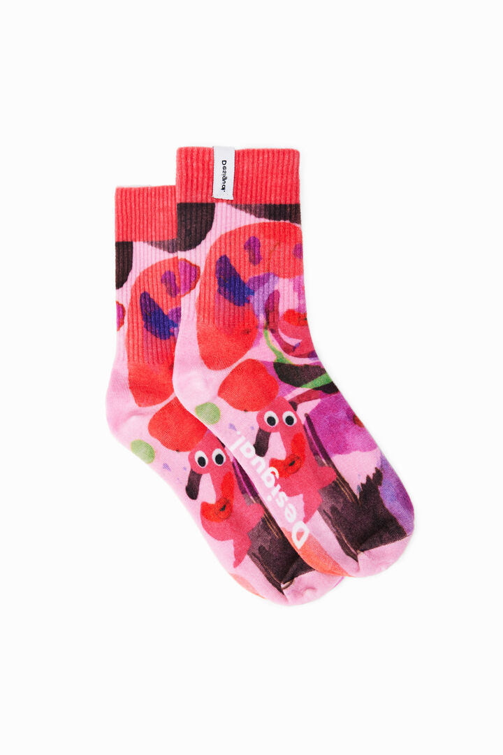 M. Christian Lacroix lips socks | Desigual