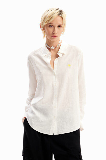 Camisa rayas textura