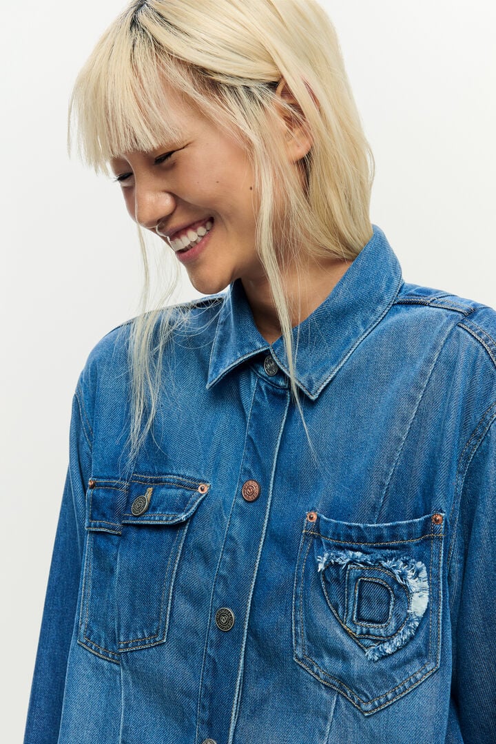 Denim jacket logo | Desigual