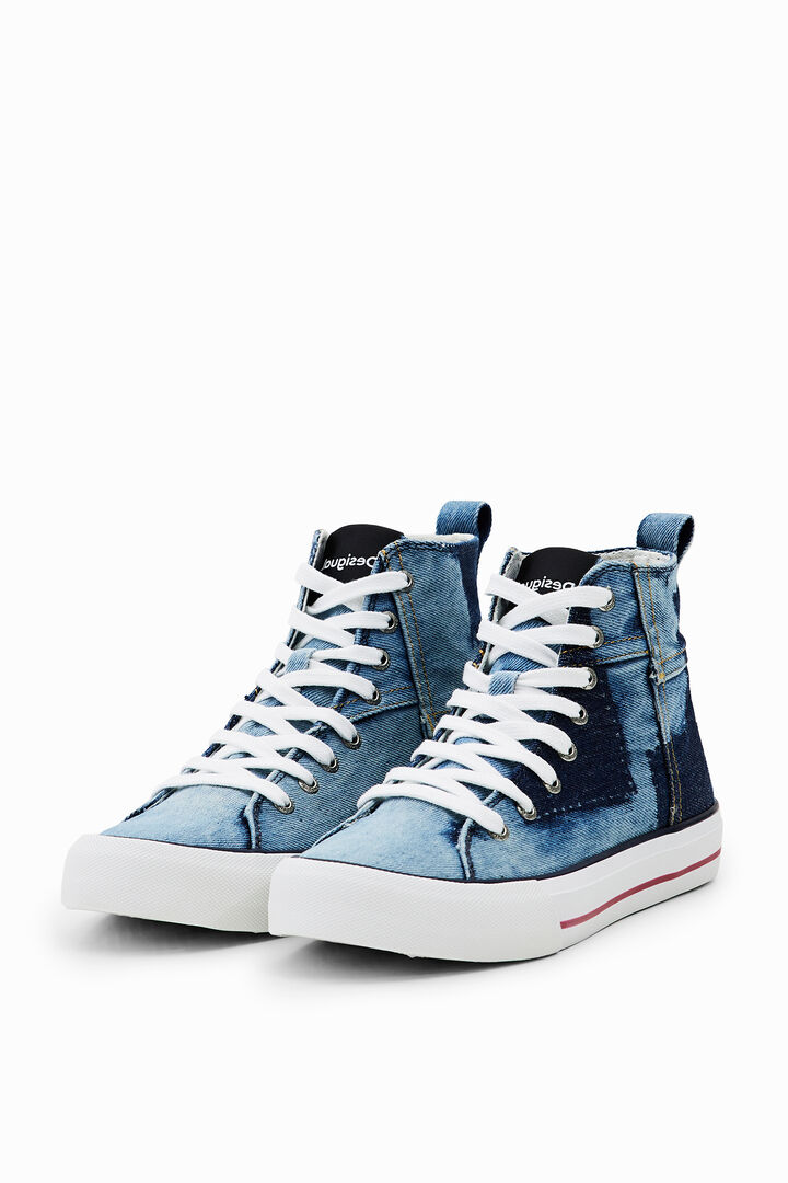 Sneakers altas denim | Desigual