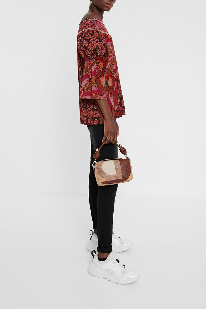 Boho off-shoulder blouse | Desigual