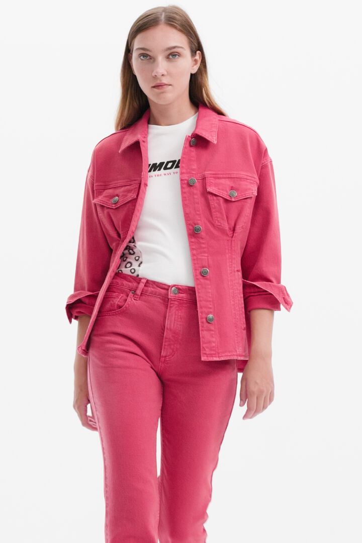 Jaqueta texana trucker pinces | Desigual