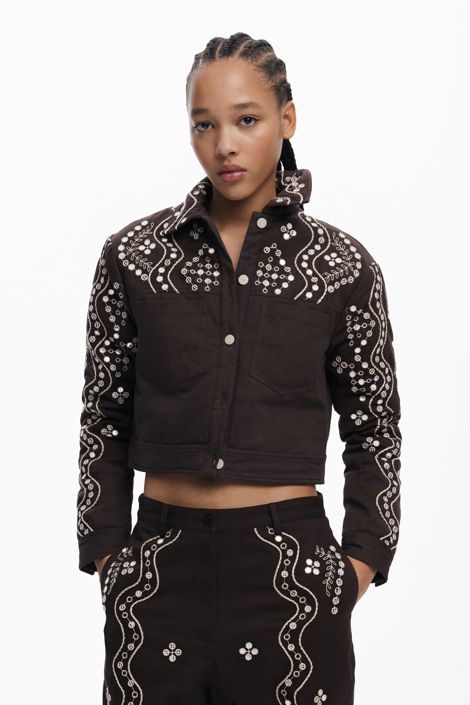 ミラーロングパンツ 女性用 I Desigual.com
