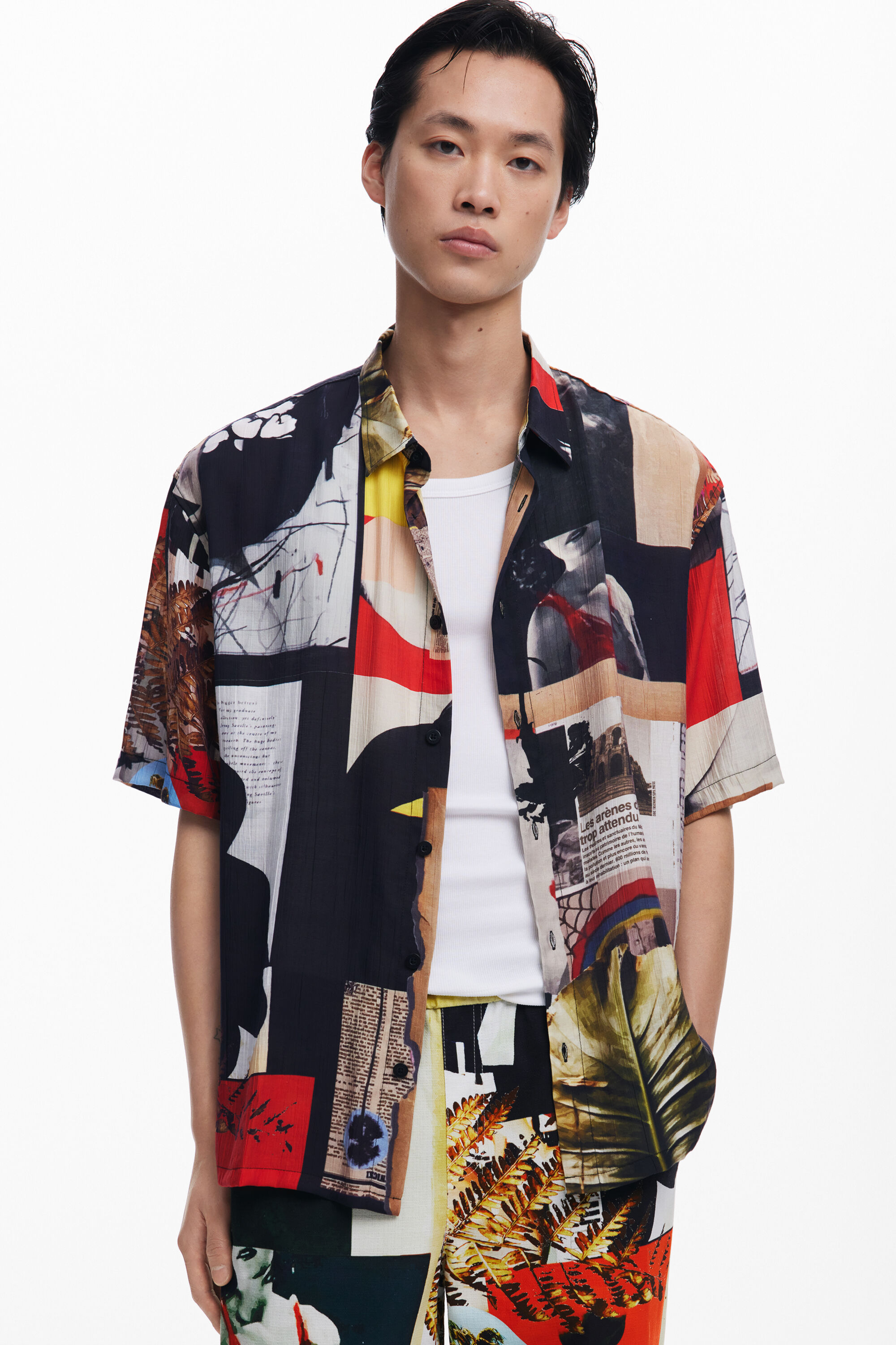 トップブランドのファッション Christian Mr. by designed Shirt Lacroix Desigual.com I men's トップス