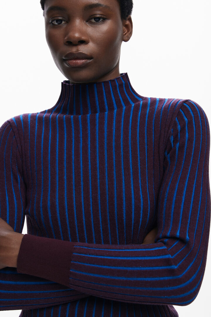Fitted ribbed sweater | Desigual