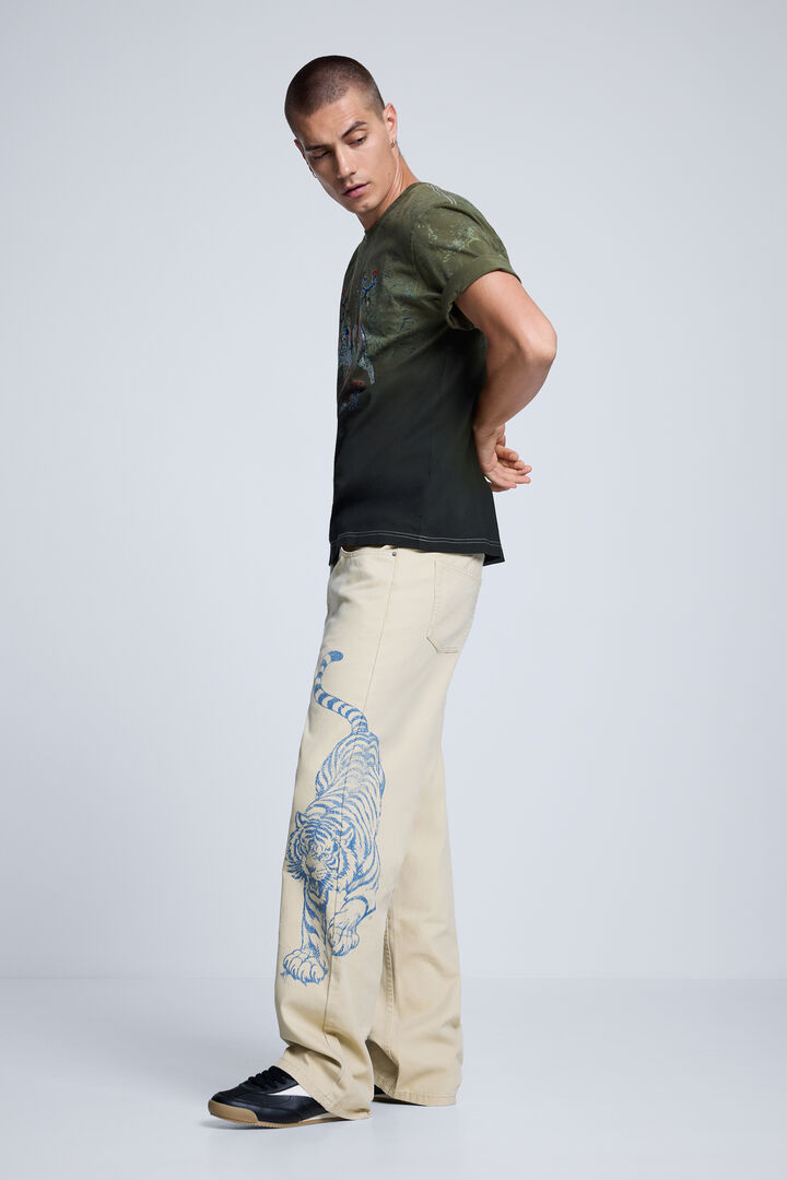 Pantalon imprim&eacute;