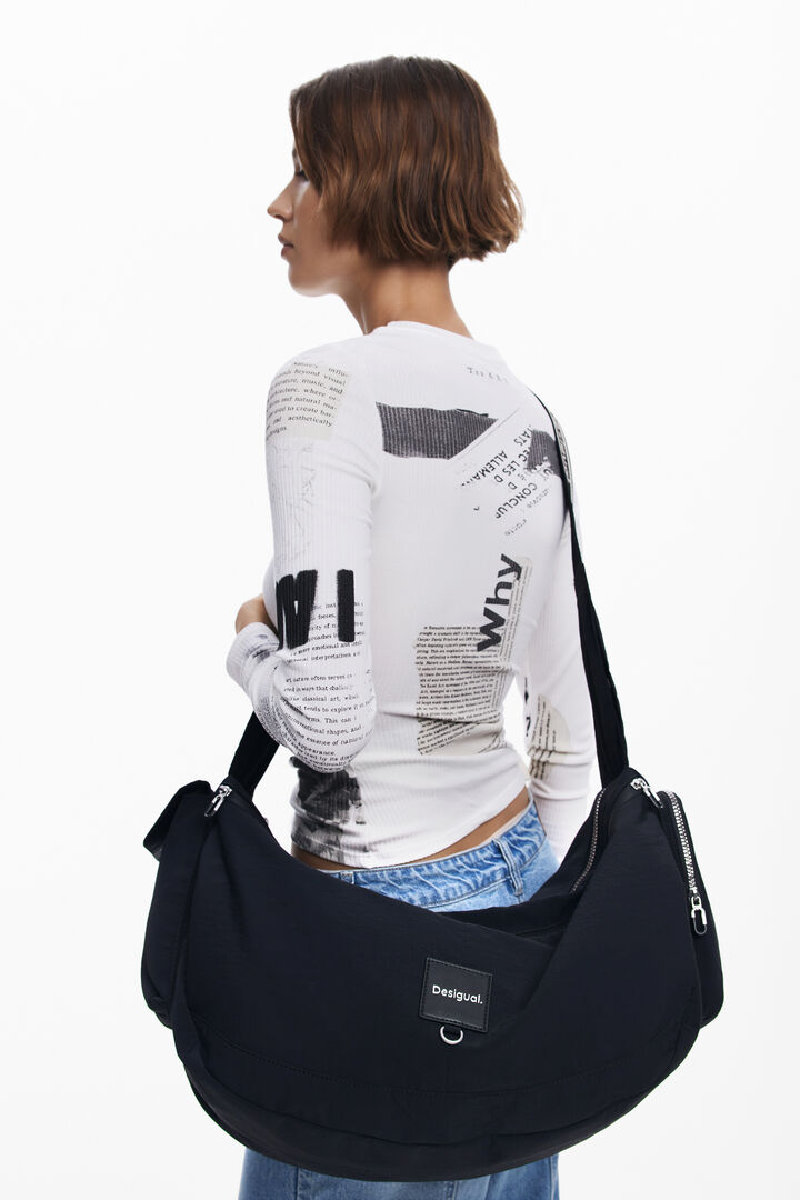 Bolso nylon viaje mediano | Desigual