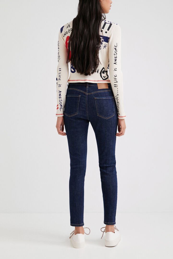 Skinny Jeans mit Waschung | Desigual