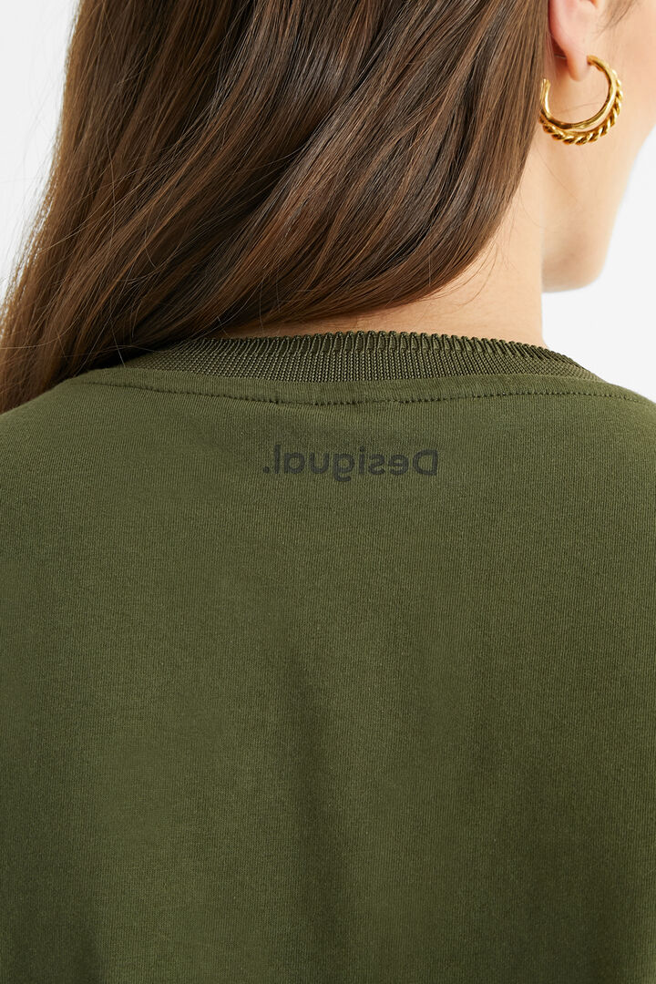 Cotton and viscose T-shirt | Desigual