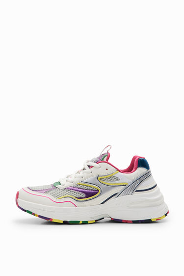 Baskets running multicolores | Desigual