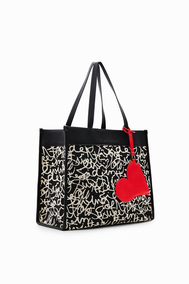 Bossa mitjana shopper canvas | Desigual