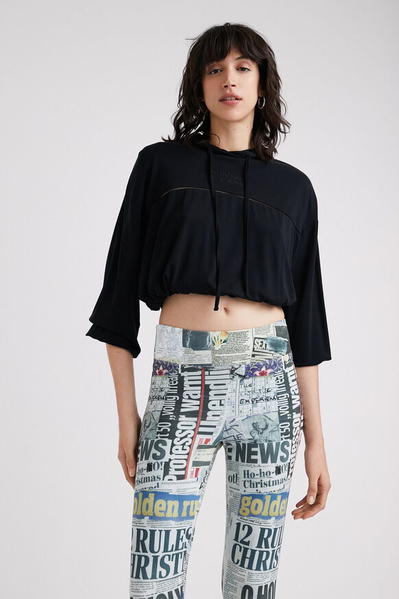 Newspaper leggings | Desigual