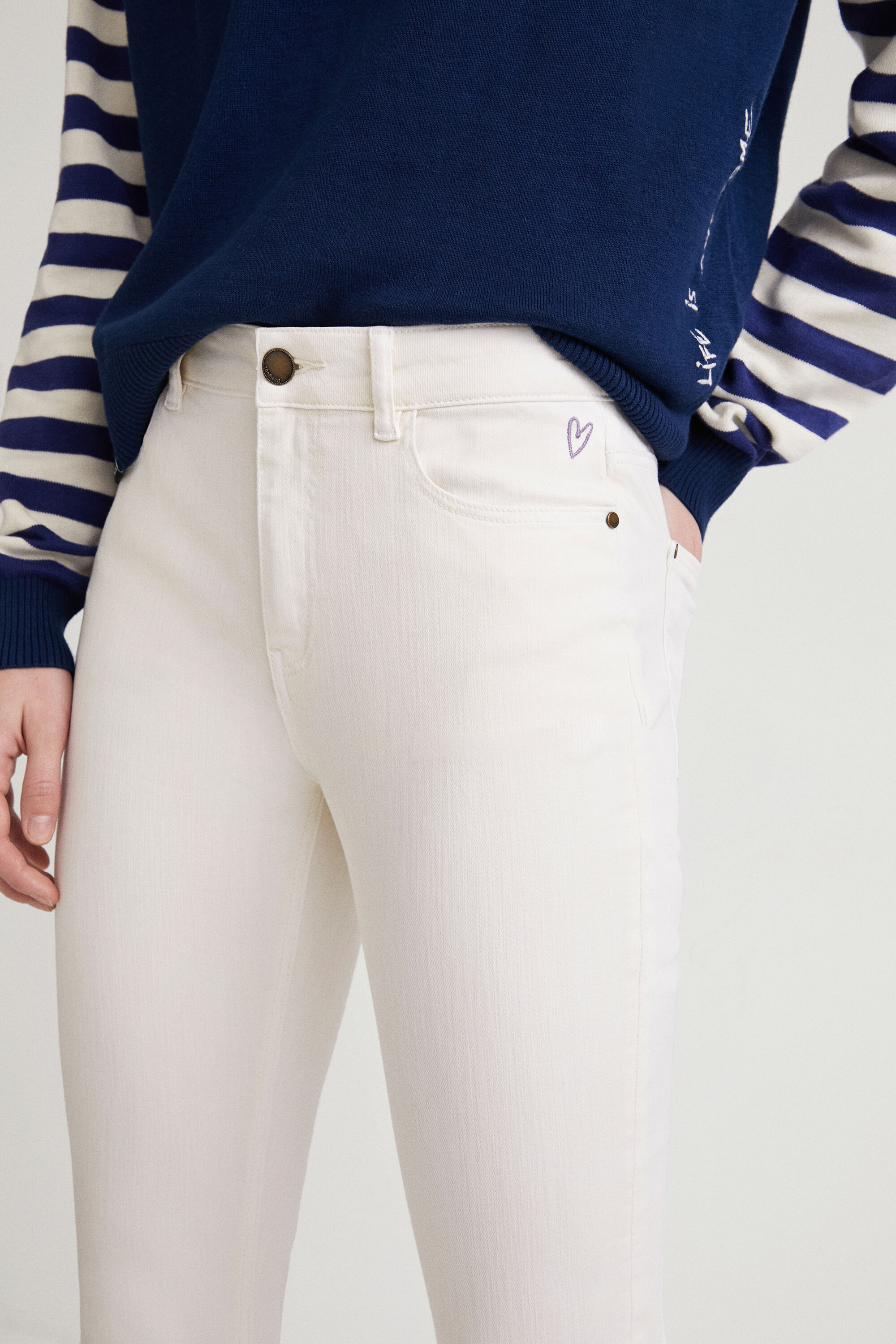 Skinny ankle jeans | Desigual.com