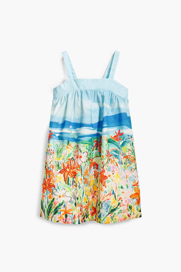Landscape print dress | Desigual