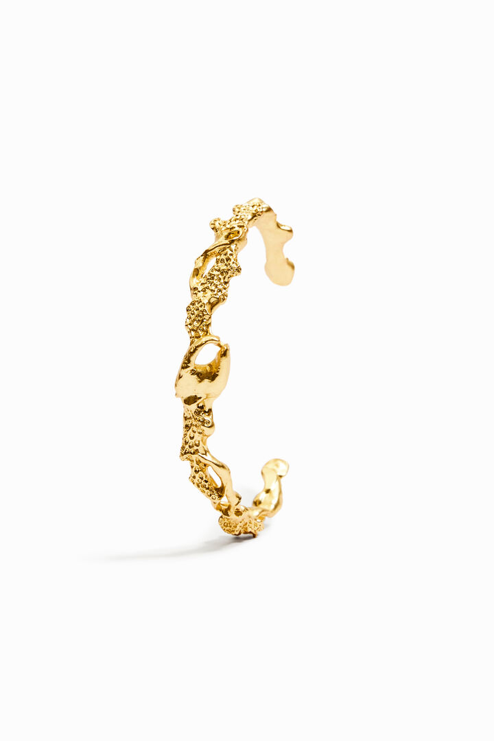 Brazalete fino baño oro Zalio | Desigual
