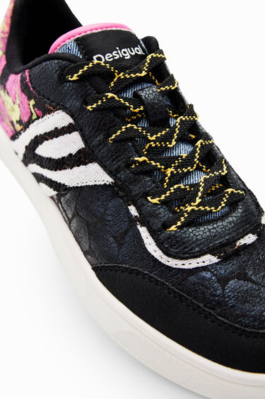 Patchwork platform sneakers | Desigual