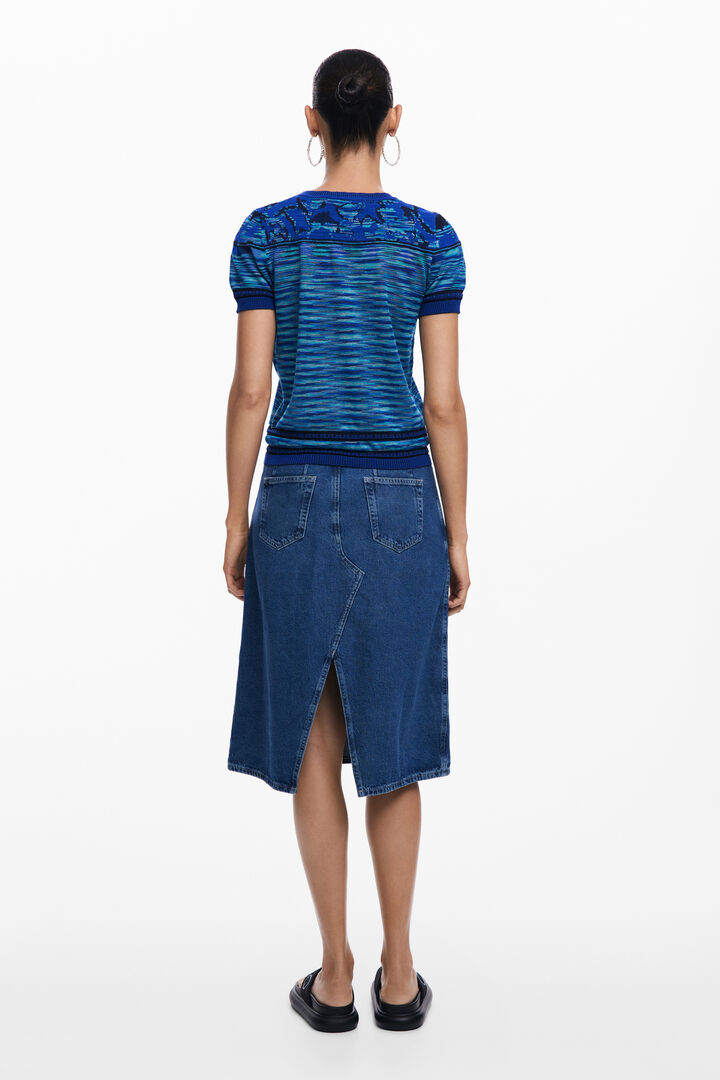Camiseta punto mariposas | Desigual